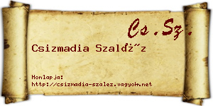 Csizmadia Szaléz névjegykártya